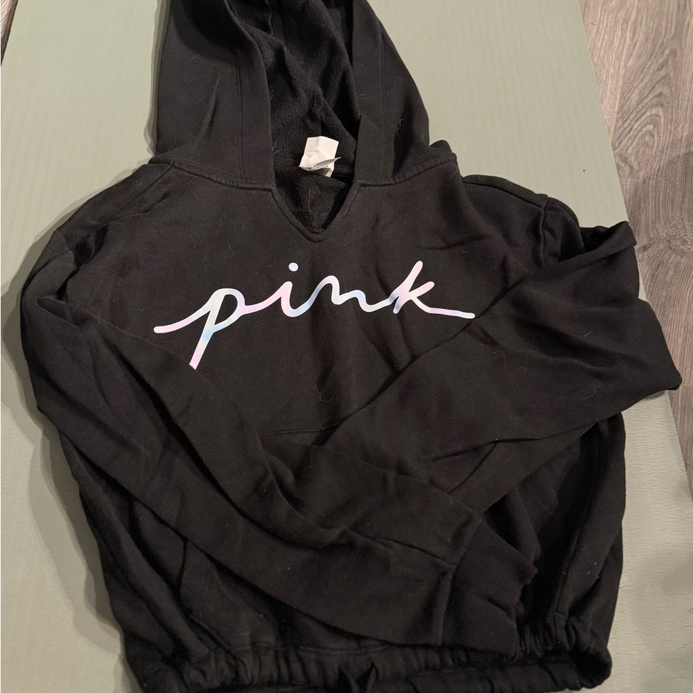 PINK Victoria's Secret Black Hoodie